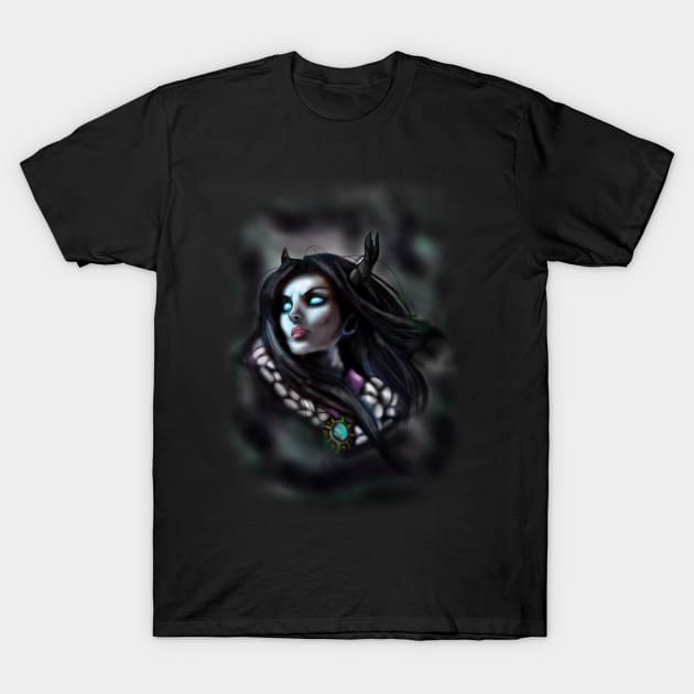 hel queen of hell T-Shirt by JDxotic